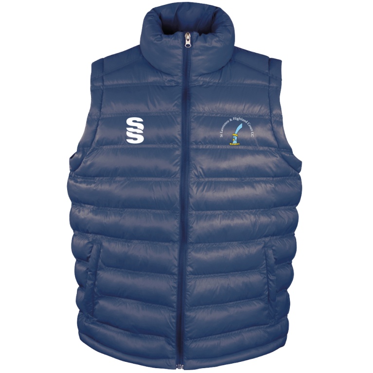Padded Gilet : Navy