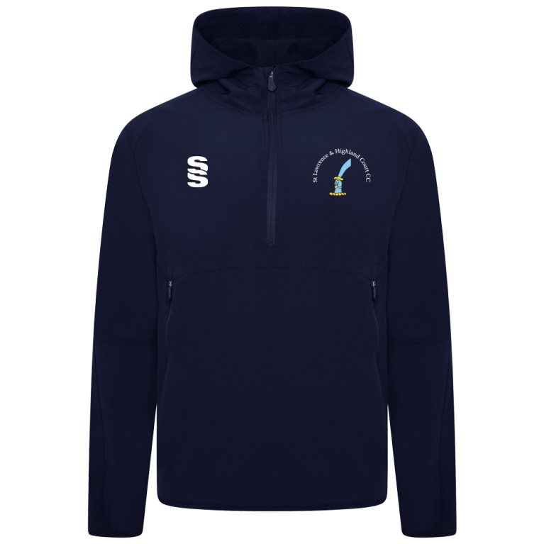Dual Elite 1/4 Zip Hoody / Rain Jacket : Navy