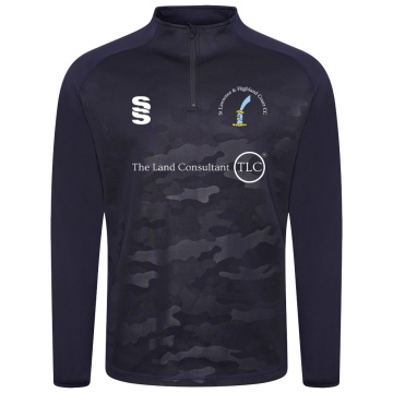 Women's - Camo 1/4 Zip Performance Top - Unisex Fit
