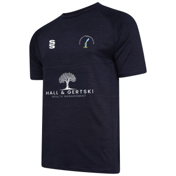 Juniors - Dual Gym T-shirt - Navy Melange