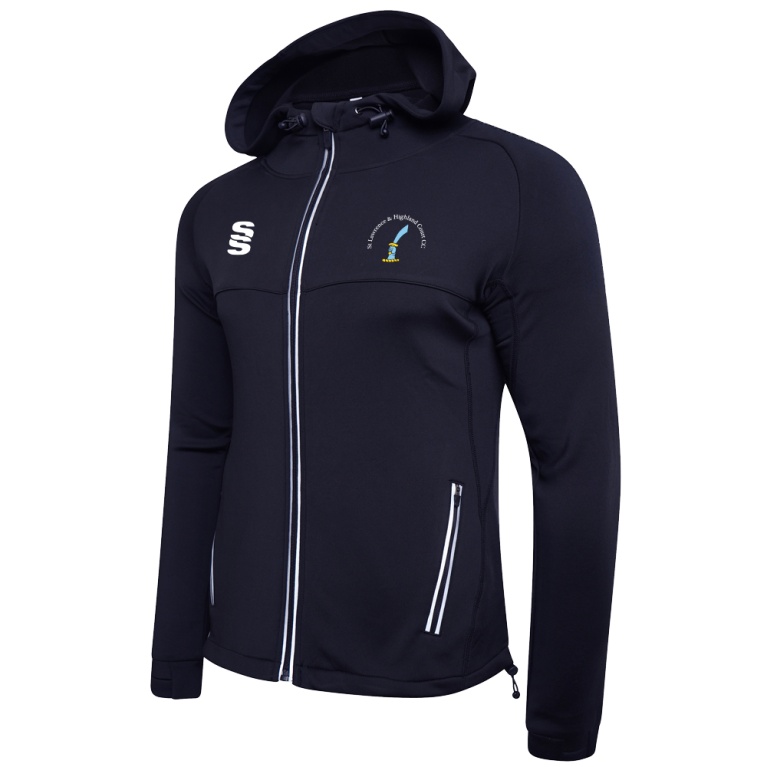 Juniors - Dual Full Zip Hoody - Navy