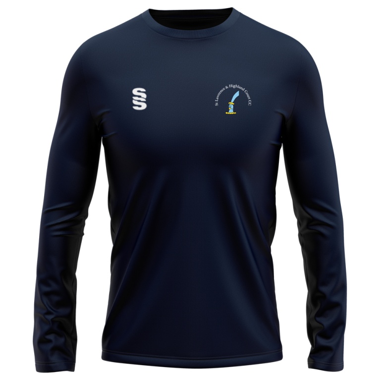 Dual Long Sleeve Baselayer : Navy