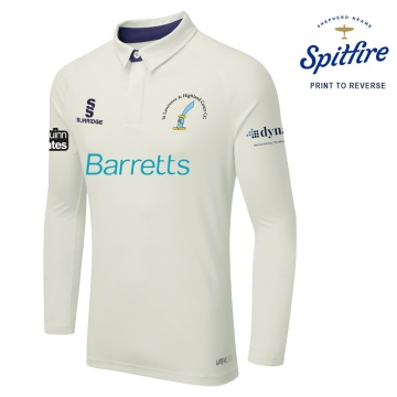 Ergo Long Sleeve Cricket Shirt Navy